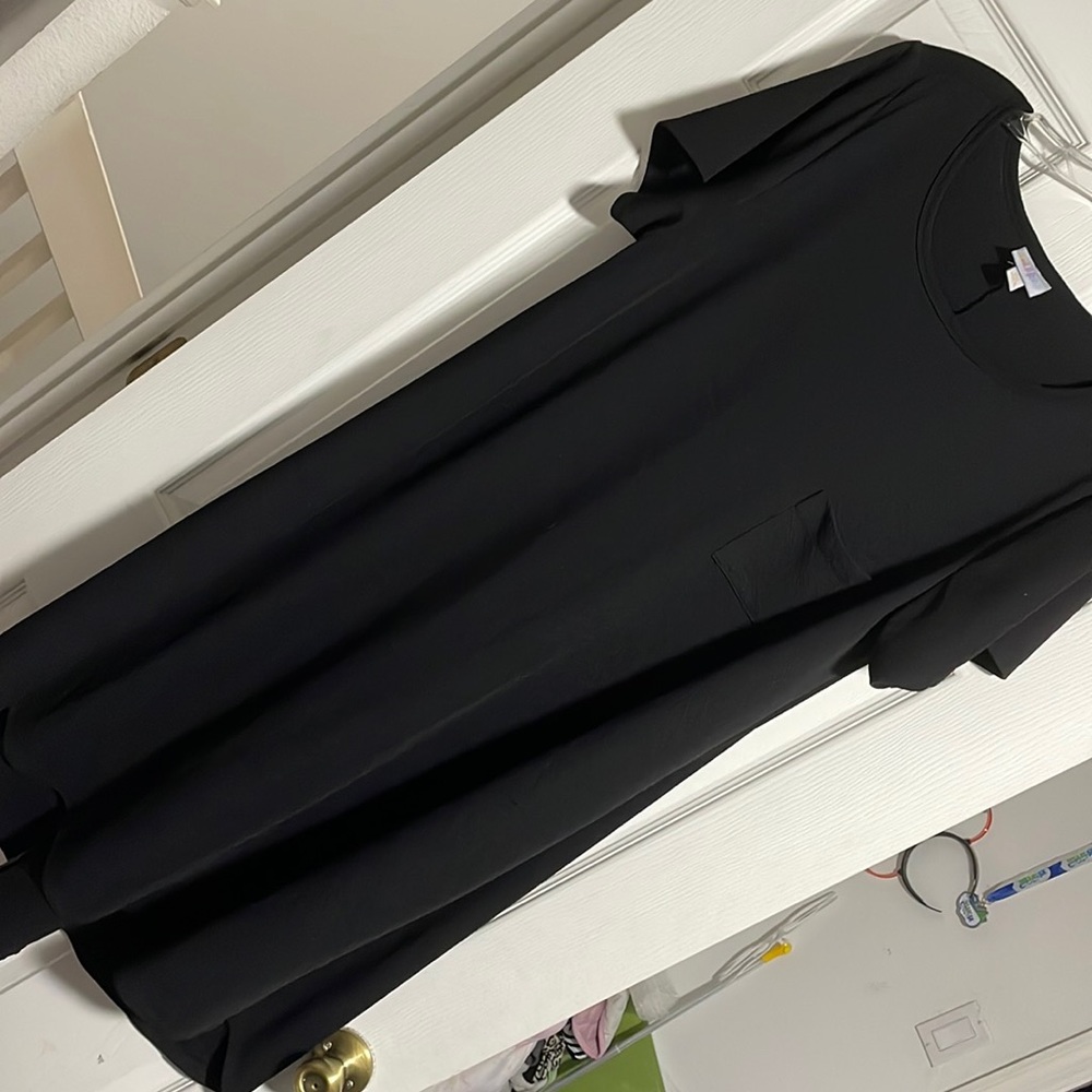 Black lularoe dress